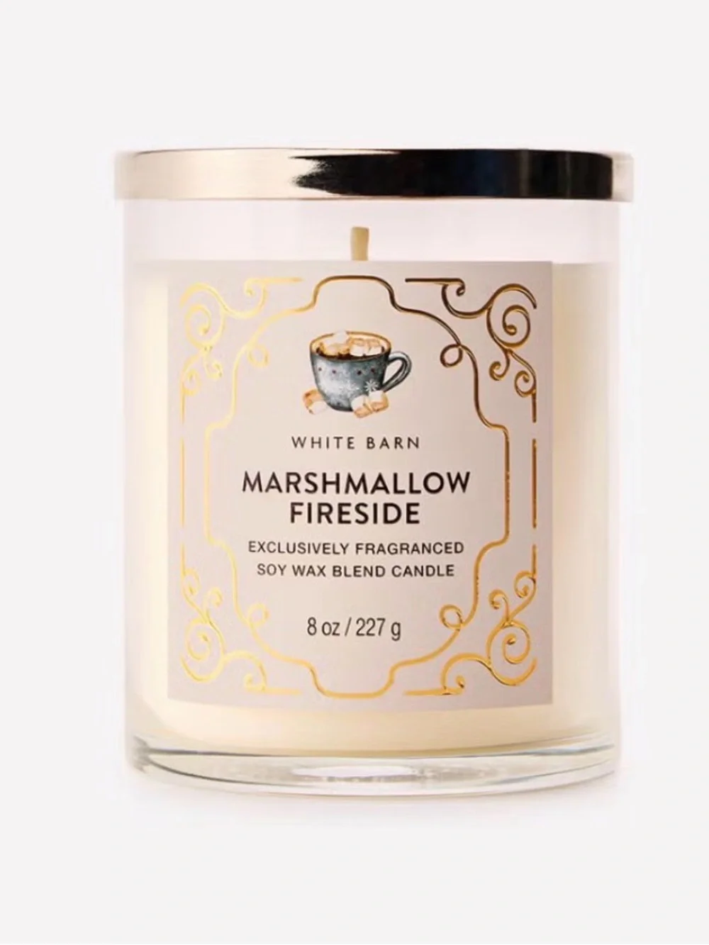 Marshmallow Fireside Single Wick Candle